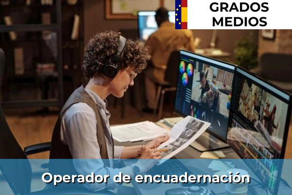 Operador de encuadernación