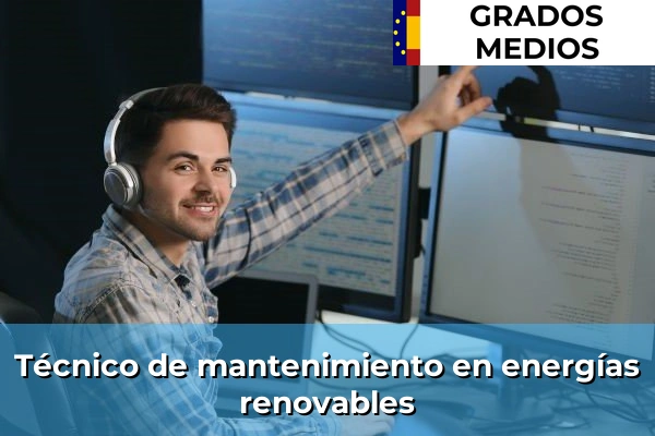 Operador de planta de tratamiento 104 Técnico de mantenimiento en energías renovables
