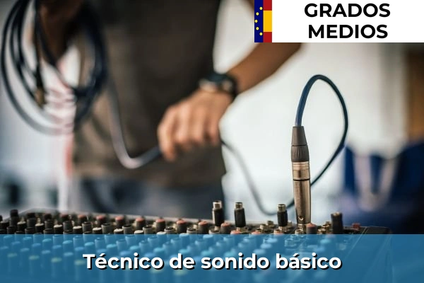 Técnico de sonido básico