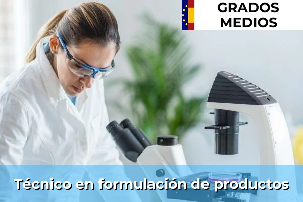 Técnico en formulación de productos