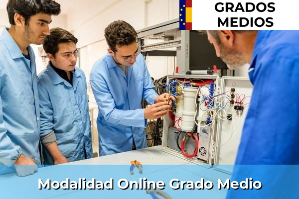 Modalidad Online para estudiar un Grado Medio